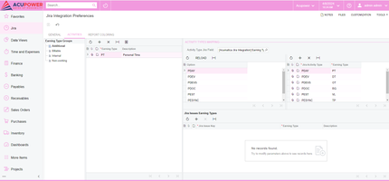 Jira integration preferences