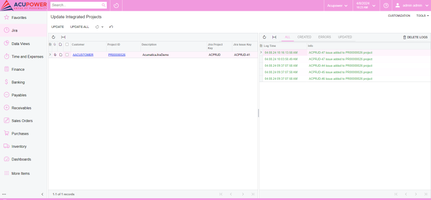 Update integration projects