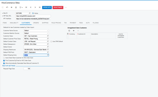 Setup - Customer