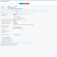 Setup - Orders