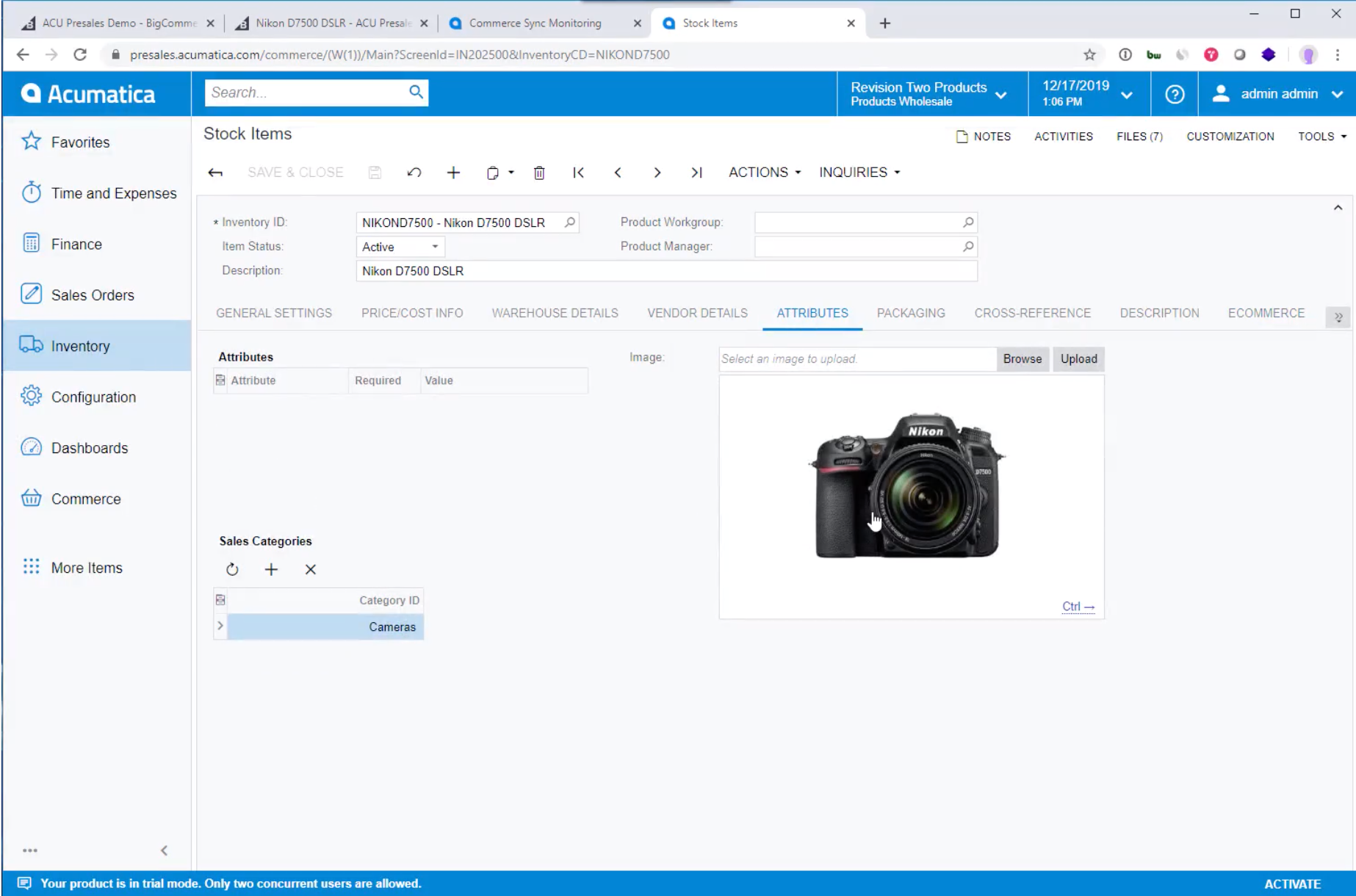 BigCommerce + Acumatica Integration Visuals