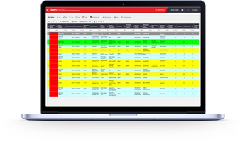 Lista de órdenes de trabajo