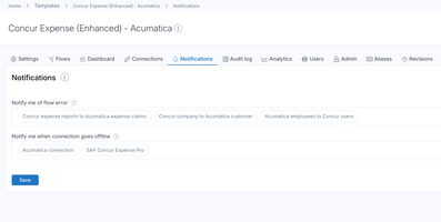 Notificaciones automáticas