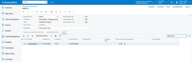 Endpoint Physical Count Audit