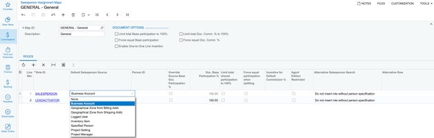 Cartes d’affectation