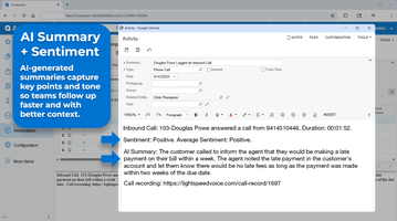 AI Summary + Sentiment