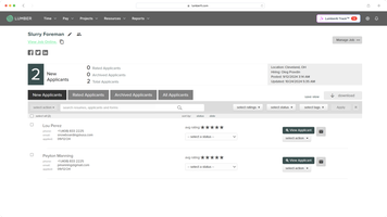 ATS- Voir les candidats