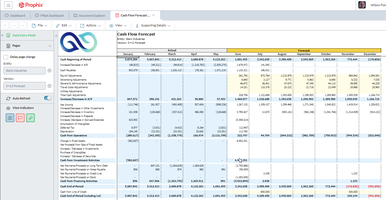 Prévisions des flux de trésorerie