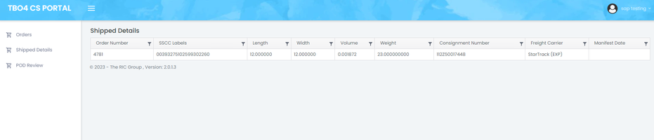 Customer Service Portal 1