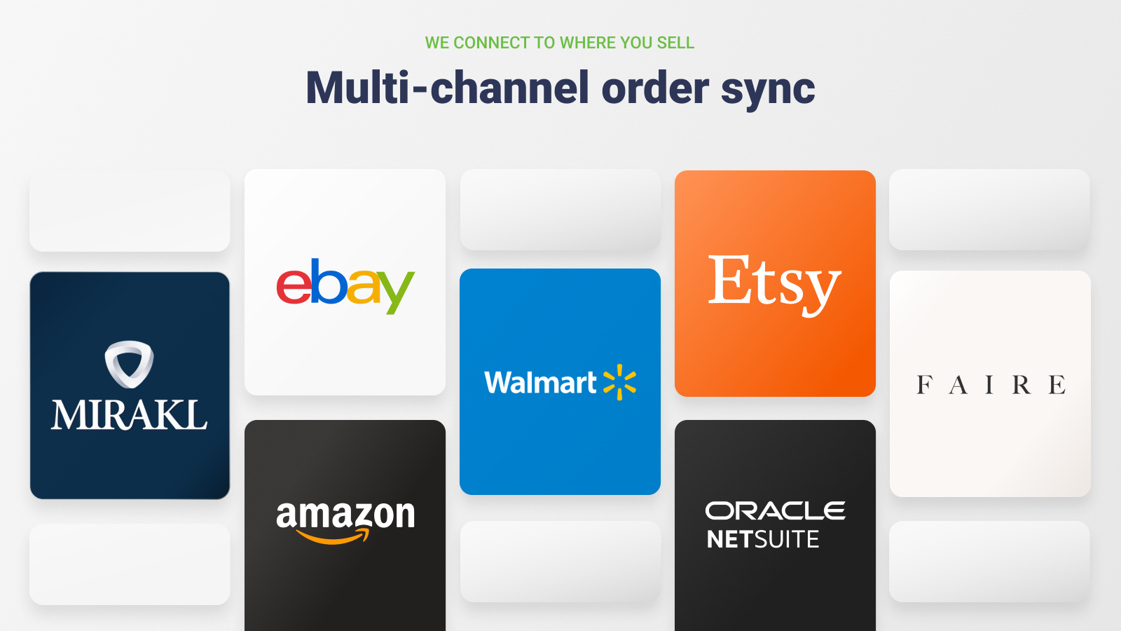 Multi-channel order sync