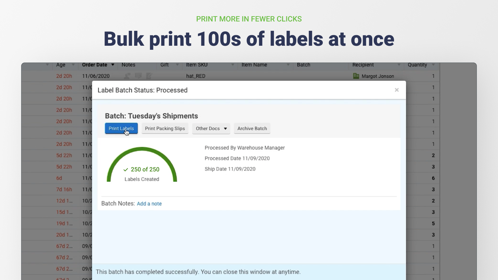 Bulk-print