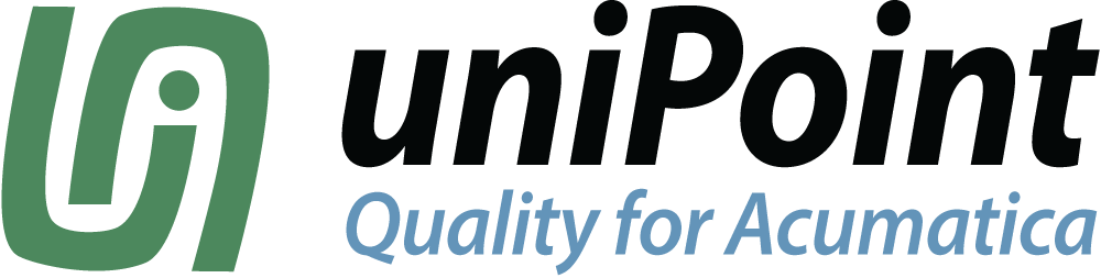 Software de gestión de calidad uniPoint para Acumatica - uniPoint Software Inc.