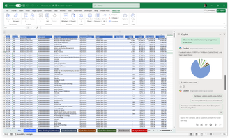 5. Drilldown to transactions with Copilot AI insights