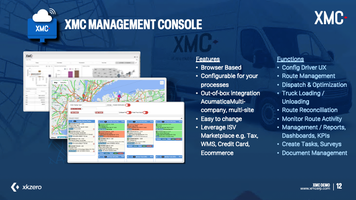 La console de gestion XMC