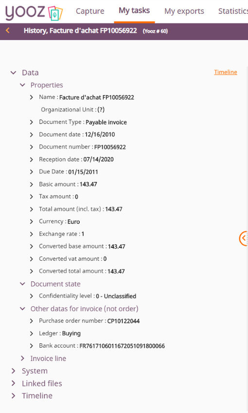 Yooz Compliant Audit Trail