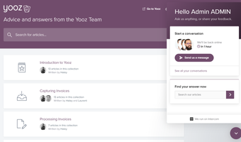 Centre d’aide Yooz