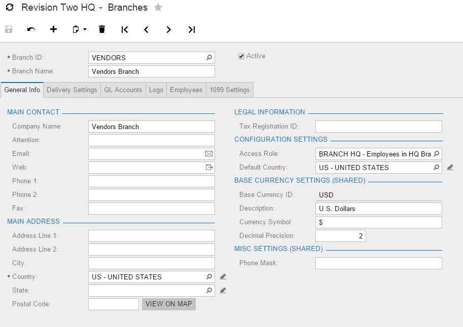 Step 1: Vendor signs up as a ‘consignment vendor’