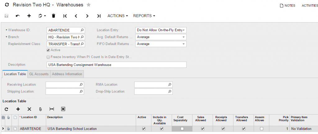 How to Implement Consigned Inventory in Acumatica Cloud ERP Software