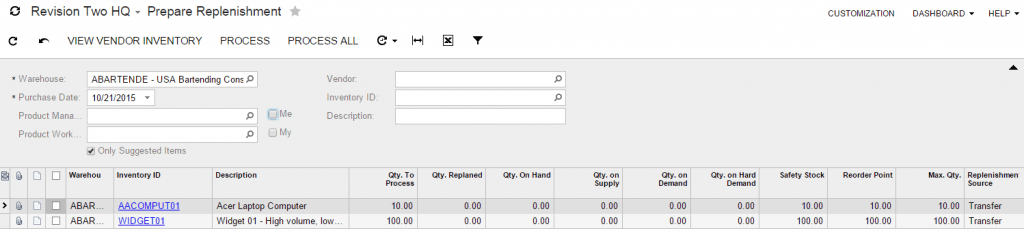 How to Implement Consigned Inventory in Acumatica Cloud ERP Software