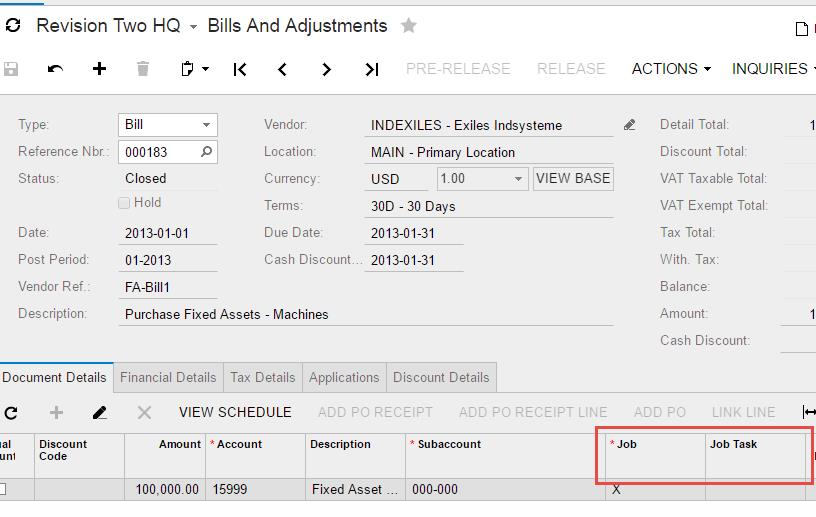 Changing Field Labels in Acumatica