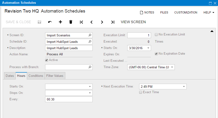 HubSpot Integration with Acumatica