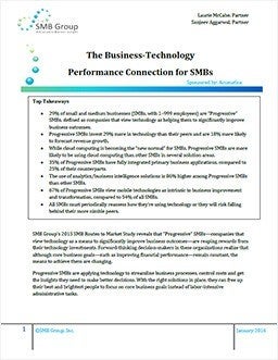 The Business-Technology Connection for SMBs