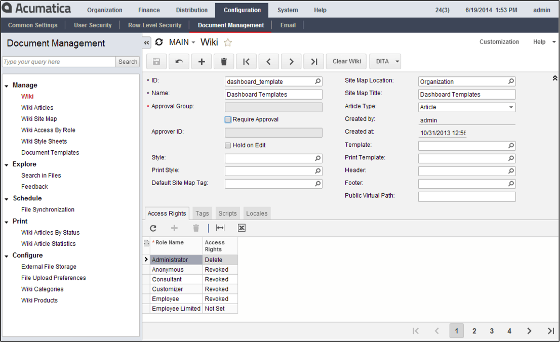 Create a wiki page for your dashboard Create a wiki page for your dashboard