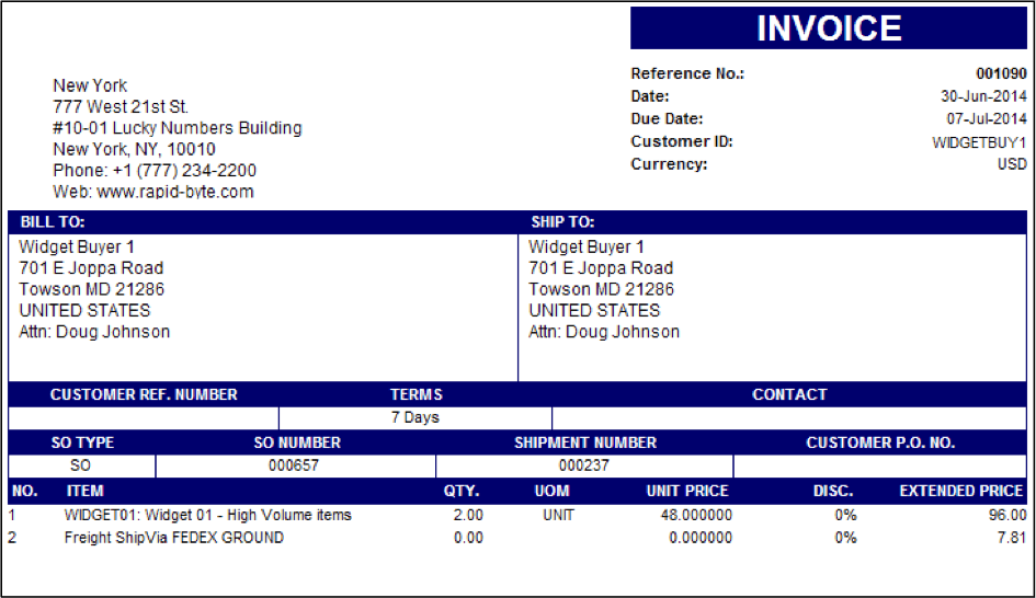 technical tuesday flat rate shipping acumatica cloud erp prepare invoice online