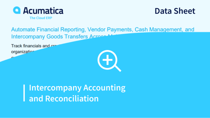 Intercompany Accounting and Intercompany Reconciliation Preview