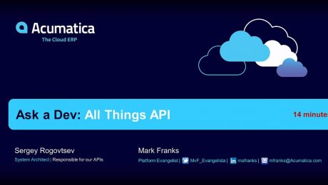 Ask a Dev: All Things API