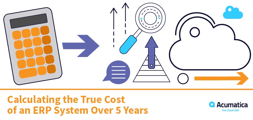 erp system cost calculating