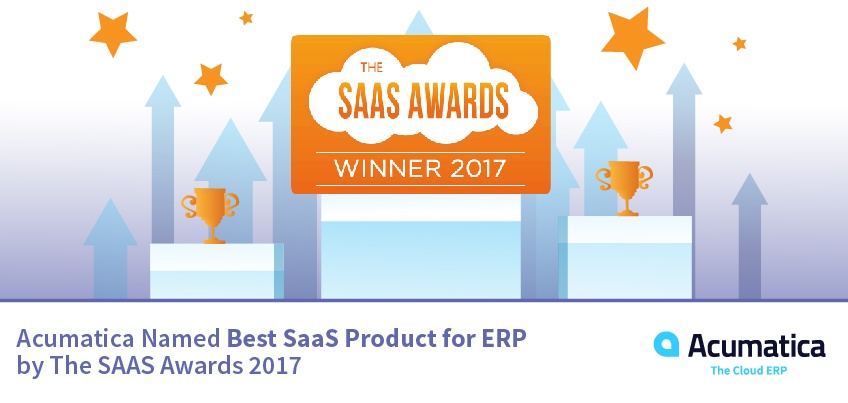 Acumatica Named Best SaaS Product for ERP 2017