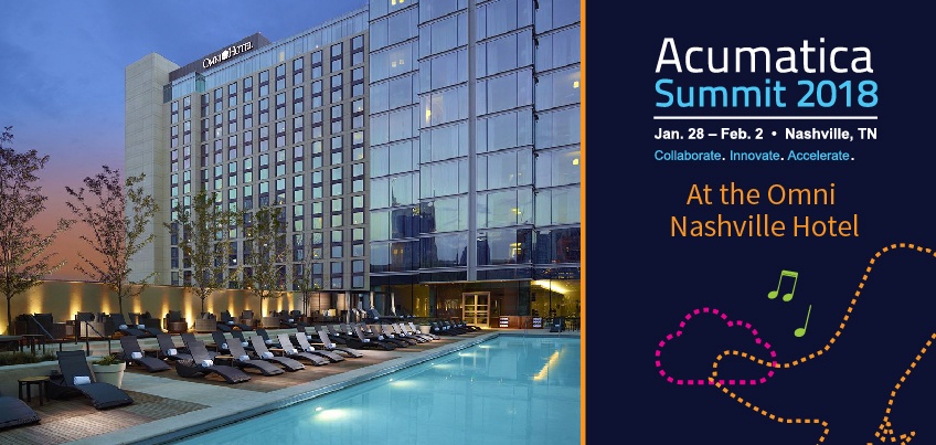 Acumatica Summit 2018 at the Omni Nashville Hotel