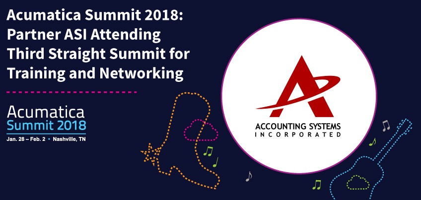 Acumatica Summit 2018 Partner ASI Attending Third Straight Summit for Training and Networking