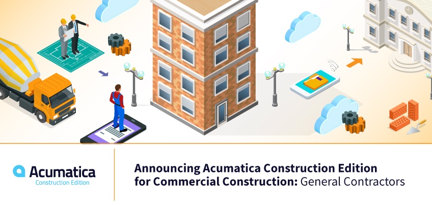 Announcing Acumatica Construction Edition for Commercial Construction General Contractors