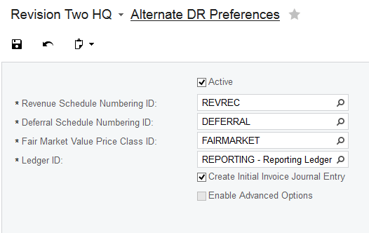 Alternate DR Preferences