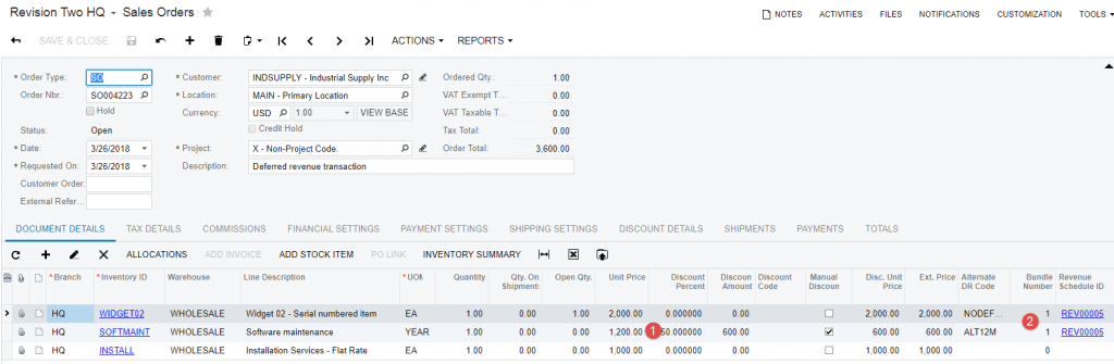 Enter and Process Sales Order