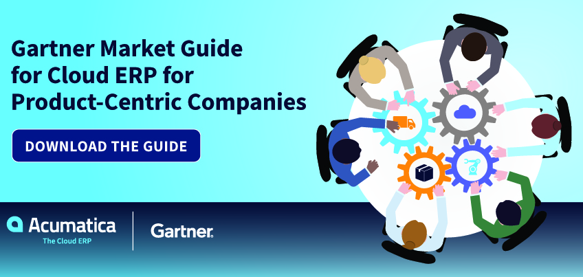Free Gartner Market Guide for Cloud ERP for Product-Centric Companies