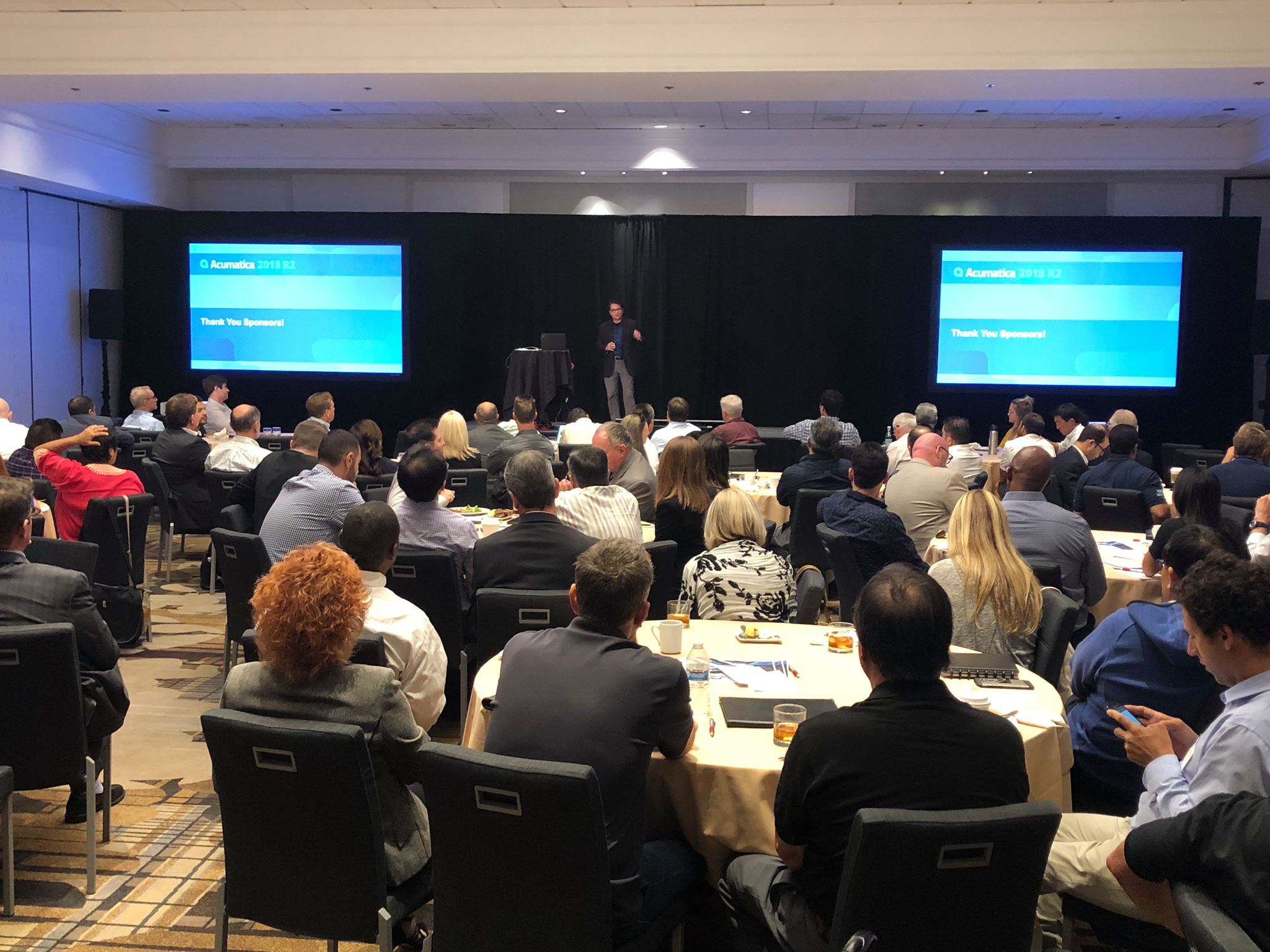 A packed house at our Launch Event in Anaheim, California.