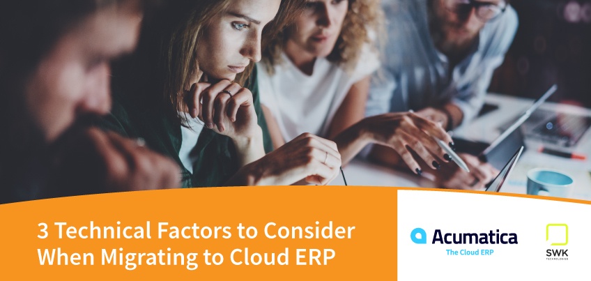 3 Technical Factors to Consider When Migrating to Cloud ERP