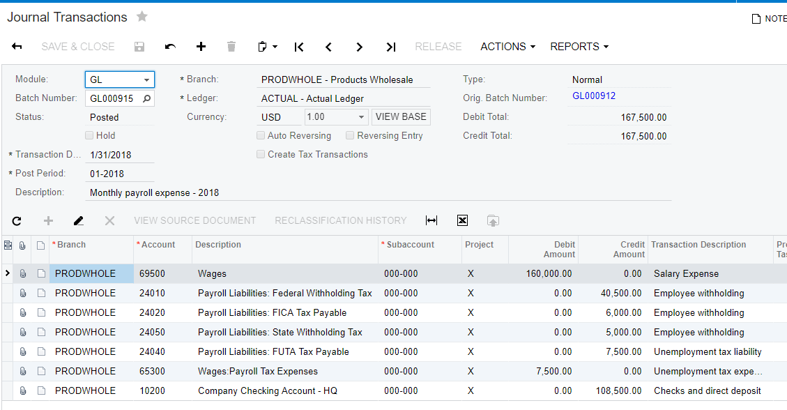 Payroll Data 