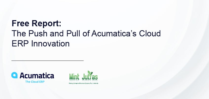 The Push and Pull of Acumatica’s Cloud ERP Innovation