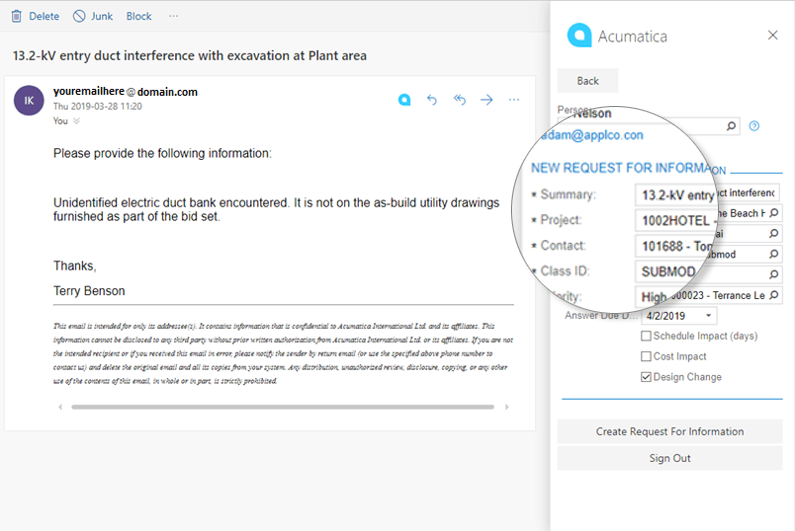 Outlook Add-In Outlook Add-In
