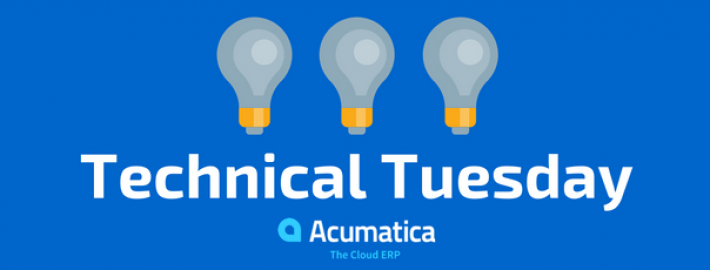 Technical Tuesday - Editing the Acumatica Portal Home Page