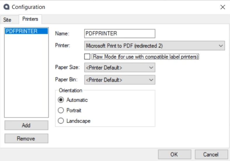 DeviceHub configuration