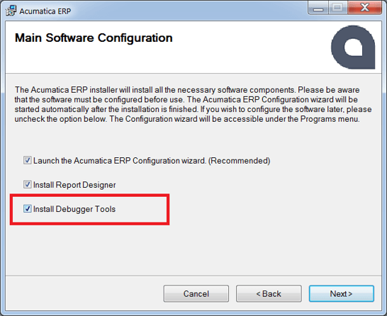 Install debugger tools