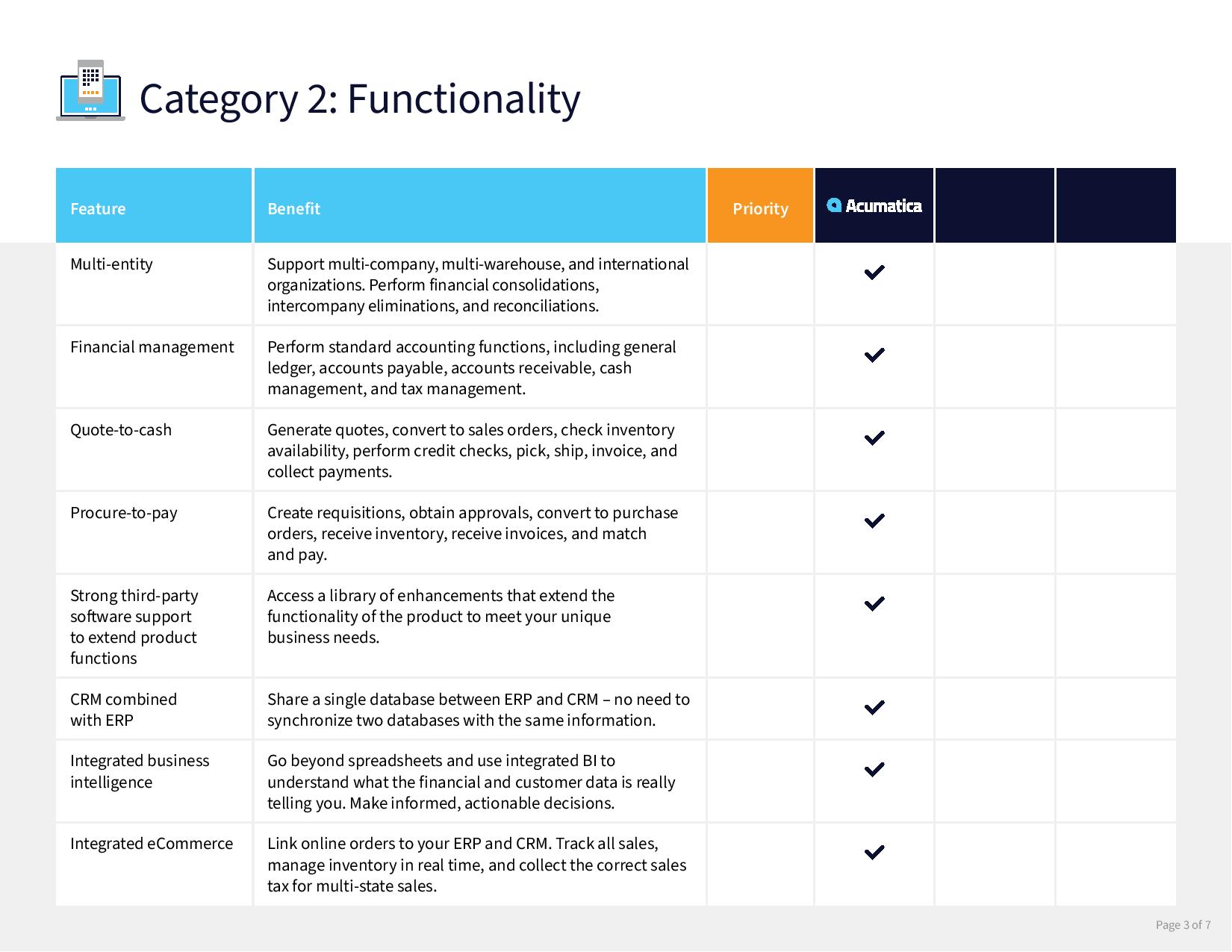 Select the right back-office system for your eCommerce business., page 2