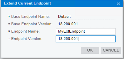 Extend Current Endpoint - default mood