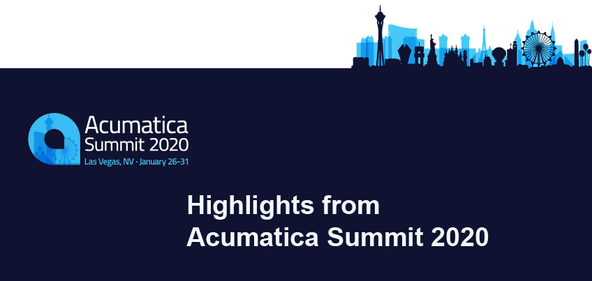Highlights from Acumatica Summit 2020