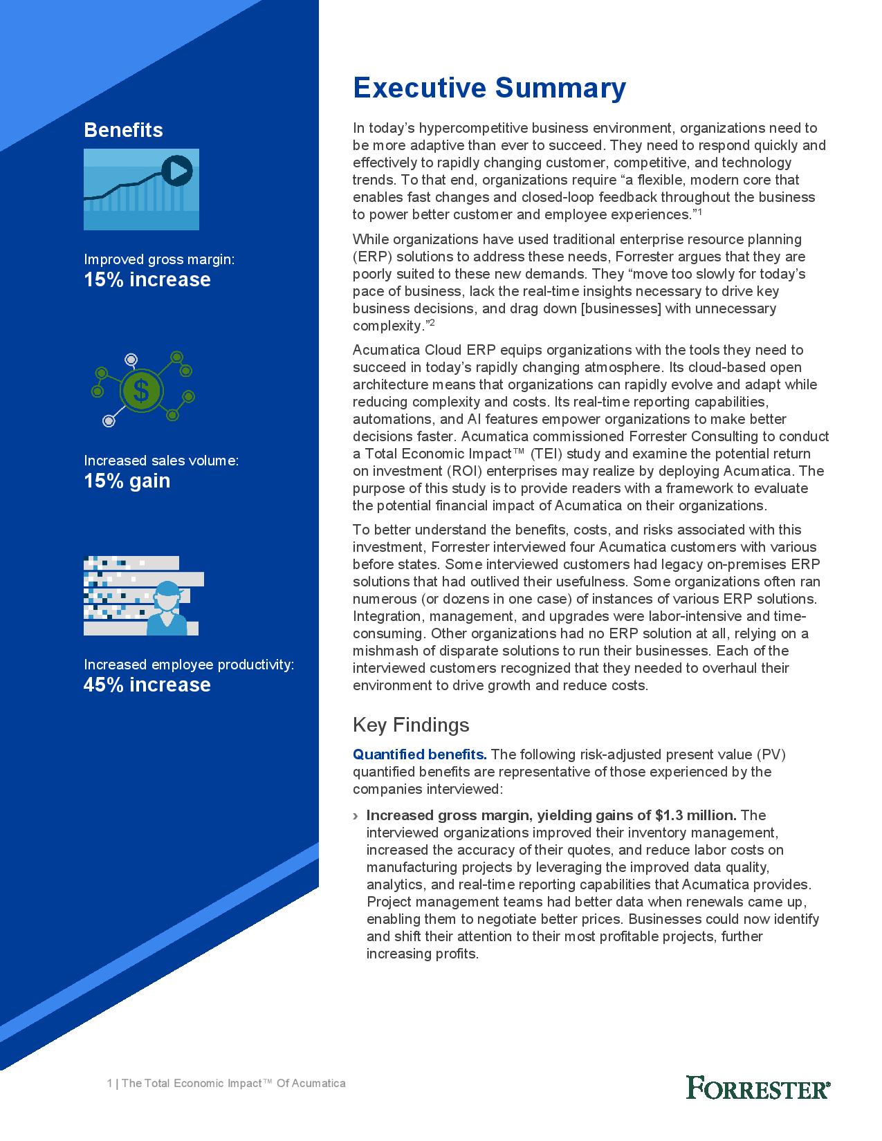 Discover the Financial and Business Benefits of Cloud ERP Adoption, page 2